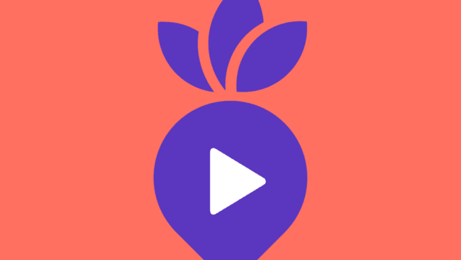 Webinaari logo. Liila Wunder porkkana oranssilla taustalla