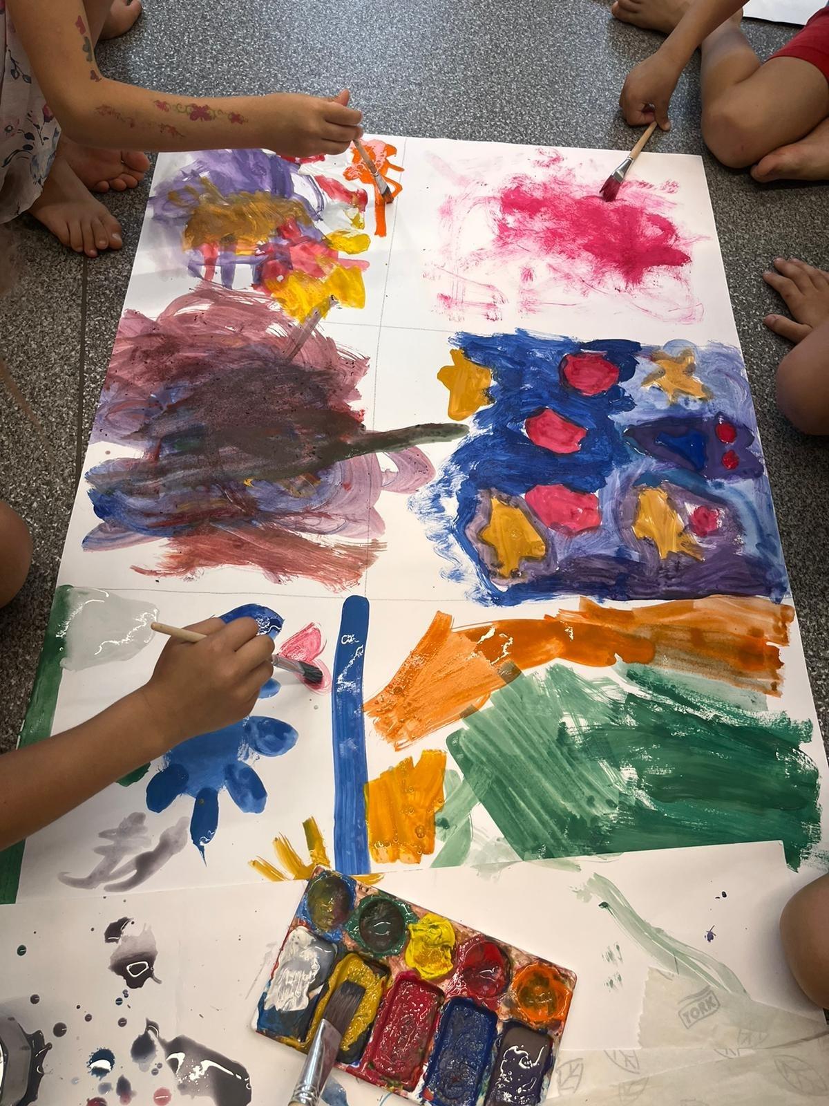 Office daycare paintings