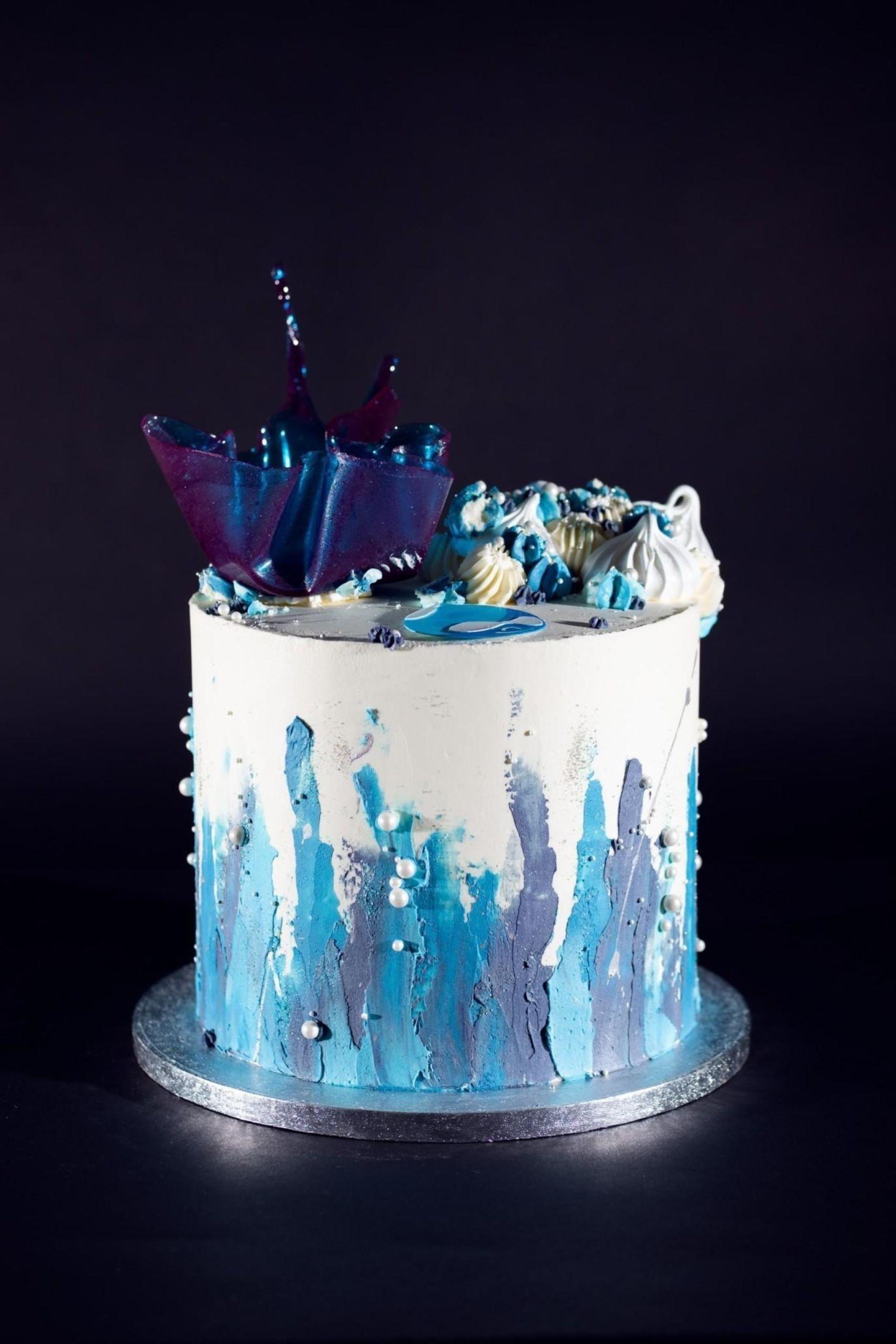 Drupal-themed fancy cake