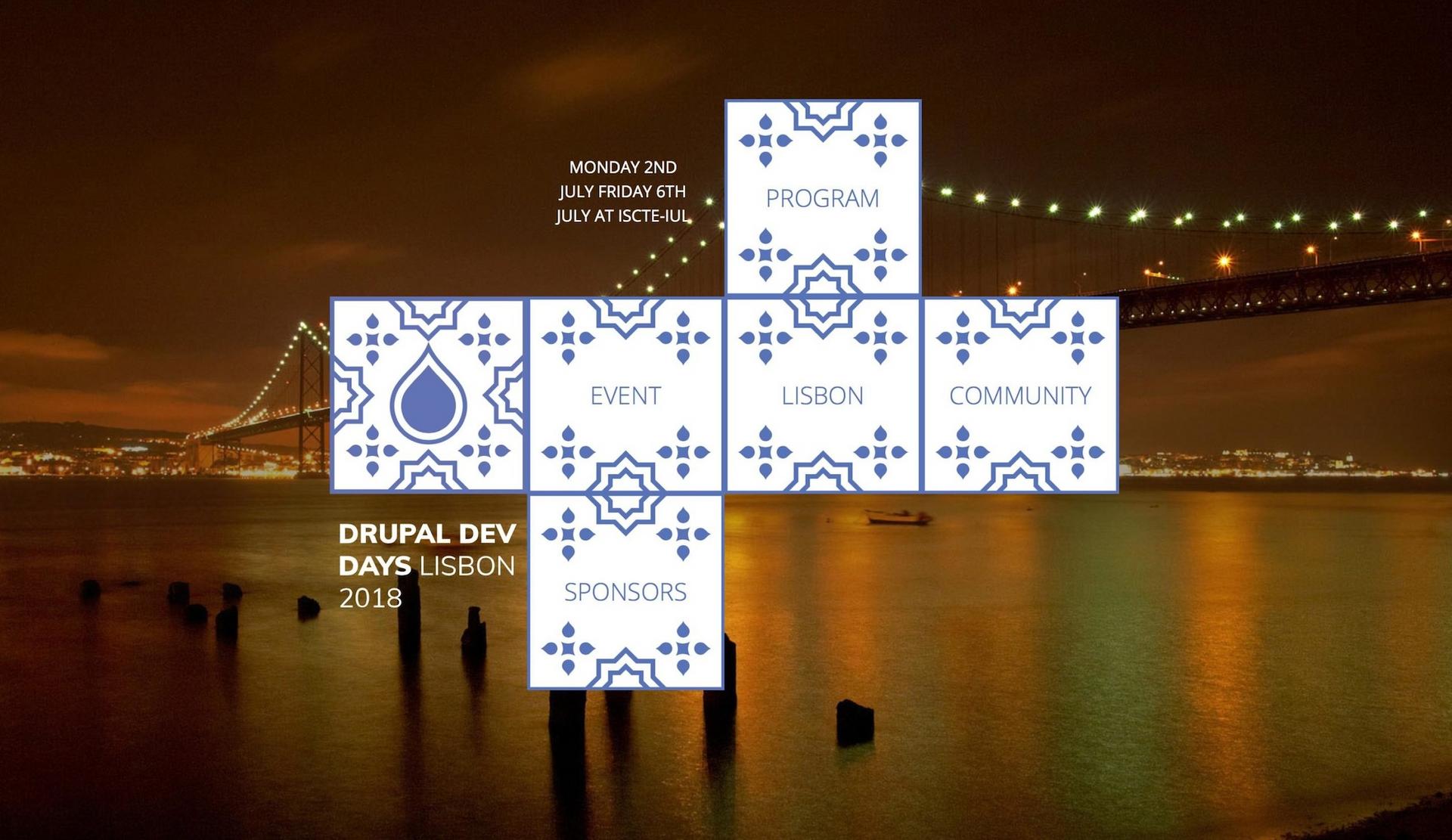 Drupal Dev Days Lisbon 2018